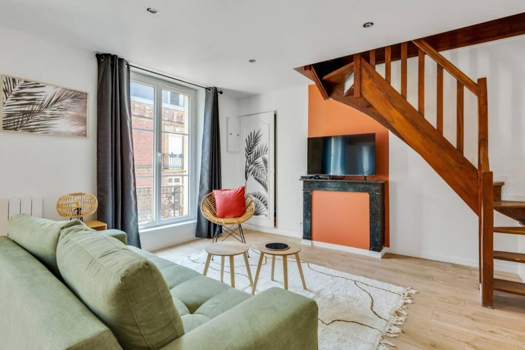 *** Le Refuge Dieppois *** Superbe Duplex Coeur De Ville Dieppe Dış mekan fotoğraf