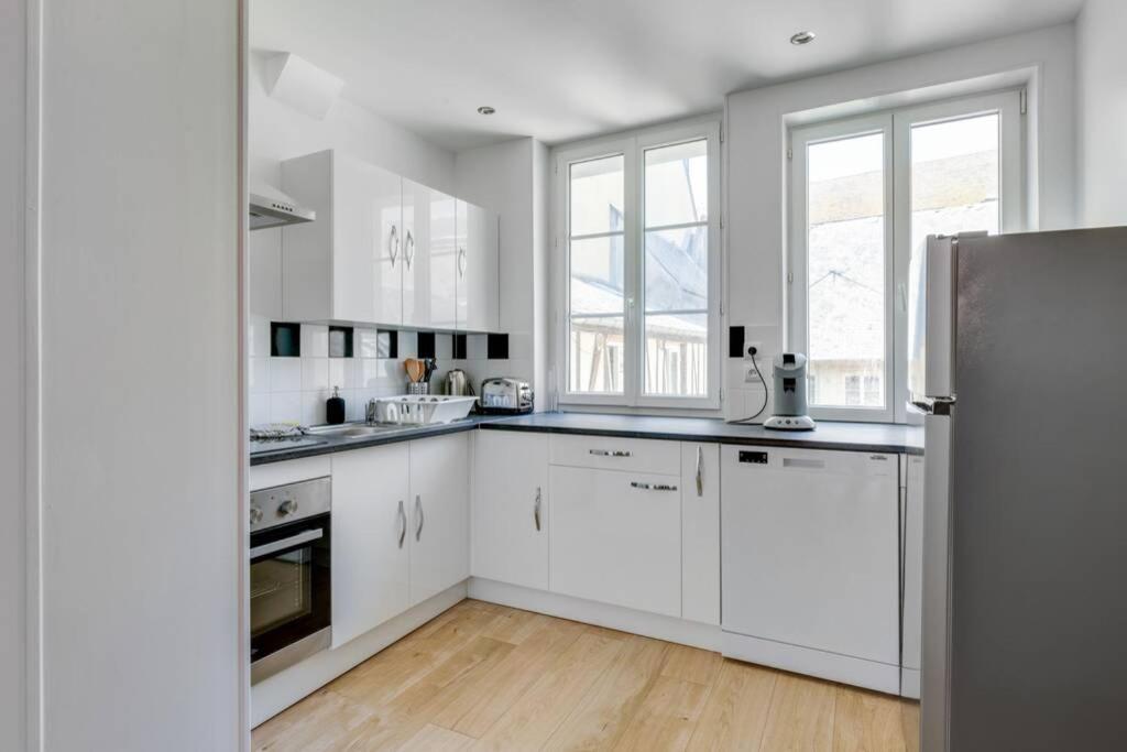 *** Le Refuge Dieppois *** Superbe Duplex Coeur De Ville Dieppe Dış mekan fotoğraf