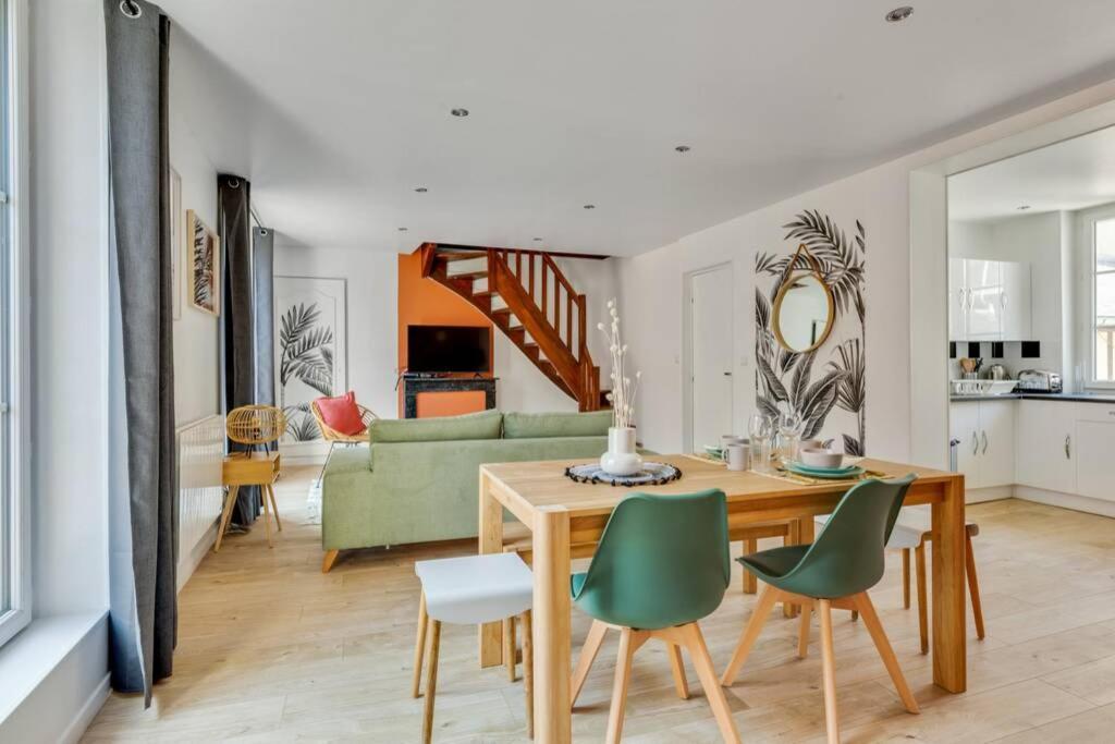 *** Le Refuge Dieppois *** Superbe Duplex Coeur De Ville Dieppe Dış mekan fotoğraf
