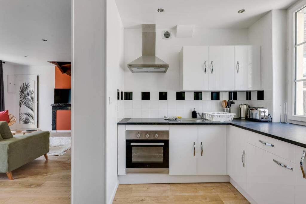 *** Le Refuge Dieppois *** Superbe Duplex Coeur De Ville Dieppe Dış mekan fotoğraf